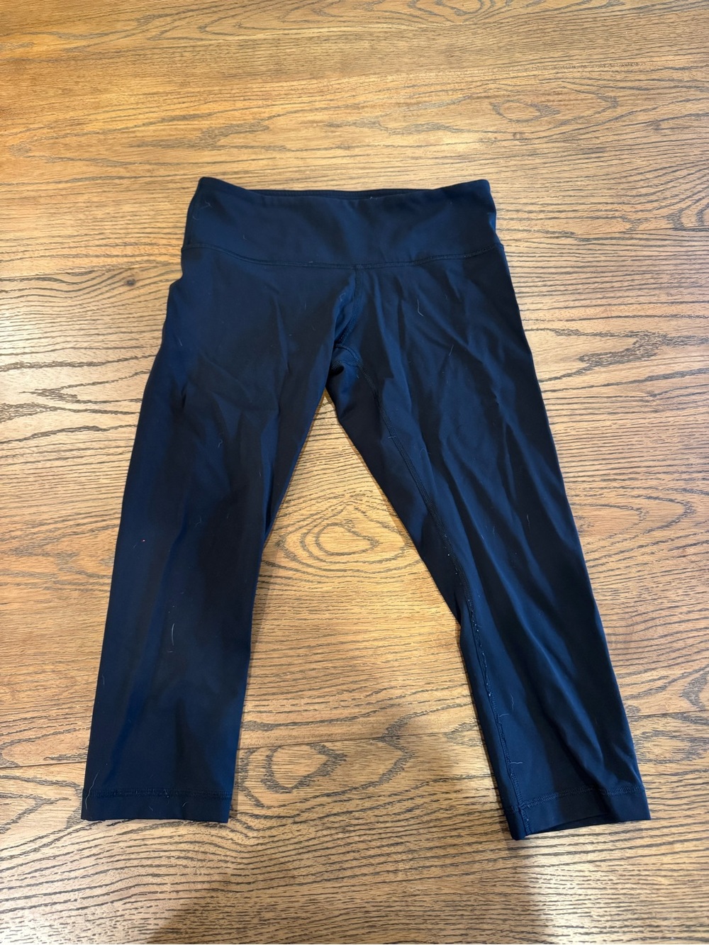 lululemon athletica Black Capri Leggings